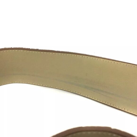 687180AR (S2) Bottega Veneta Belt Intrecciato 75m Brown Leather main image 5